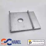 پلیت آلومینیوم پنل خورشیدی صفحه اتصال سازه پنل خورشیدی