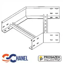زانو افقی ۴۵ درجه نردبان کابل