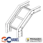 زانویی عمودی خارجی نردبان کابل