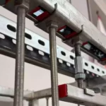 واشر مربعی لبه دار
