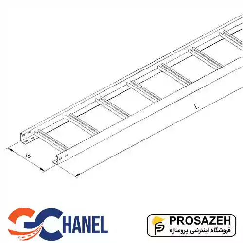 نردبان کابل گالوانیزه