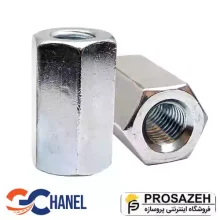 مهره بلند گالوانیزه M6