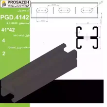 پروفیل فولادی گالوانیزه PGD 4142 تیپ G لینکران