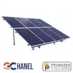 پک اکونومی سازه (استراکچر پنل خورشیدی) 8 پنل سی چنل 5KW