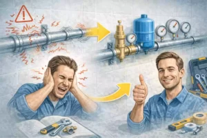 چگونه از شر صدای کوبش لوله‌ها خلاص شویم?