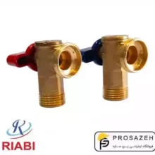 شیر لباسشویی برنجی ریابی