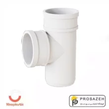 سه راه پلیکا تک سر نری 90 درجه سنتی وینوپلاستیک