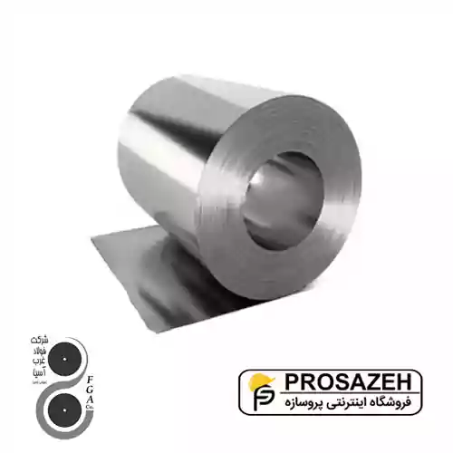 ورق اسیدشویی w22 ضخامت 2 میلیمتر عرض 1000 فولاد غرب
