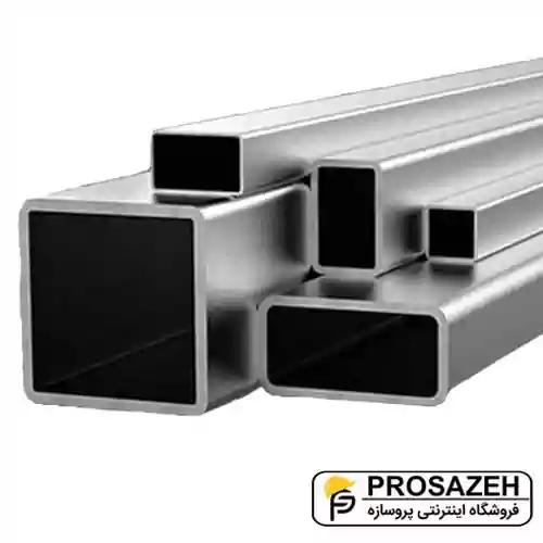 پروفیل گالوانیزه ضخامت 2 میلیمتر سایز 60×40