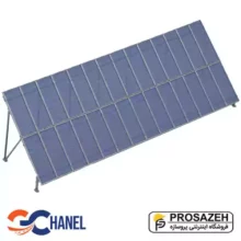 پک سازه (استراکچر ایستاده دو ردیفه عمودی طرح مدولار 28 پنل) 620W