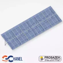 پک سازه (استراکچر ایستاده دو ردیفه عمودی طرح مدولار 30 پنل) 620W
